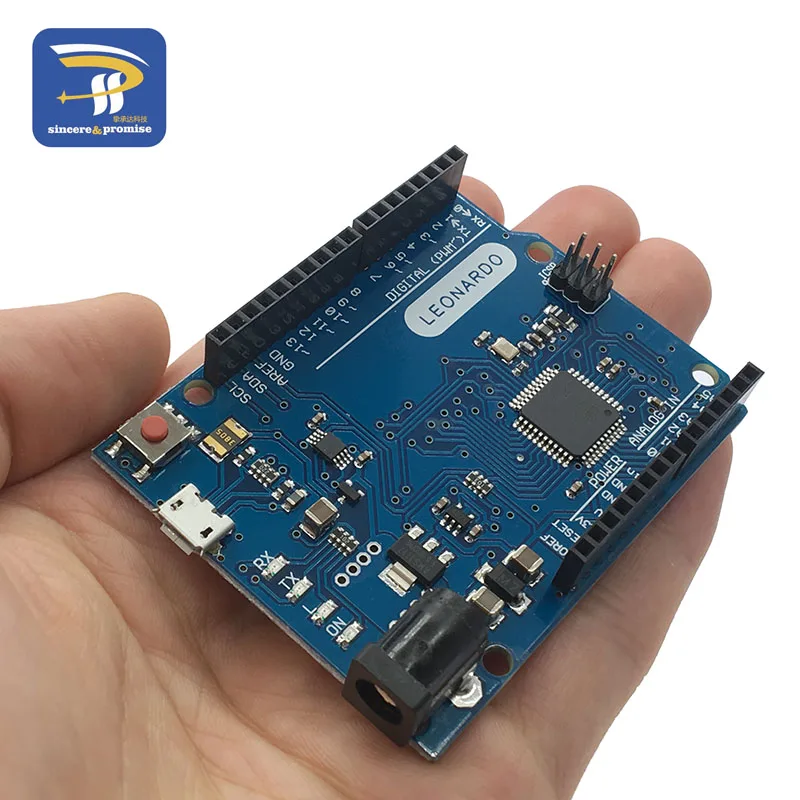 Макетная плата Leonardo R3 микроконтроллера Atmega32u4 с USB кабелем совместимый Arduino набор