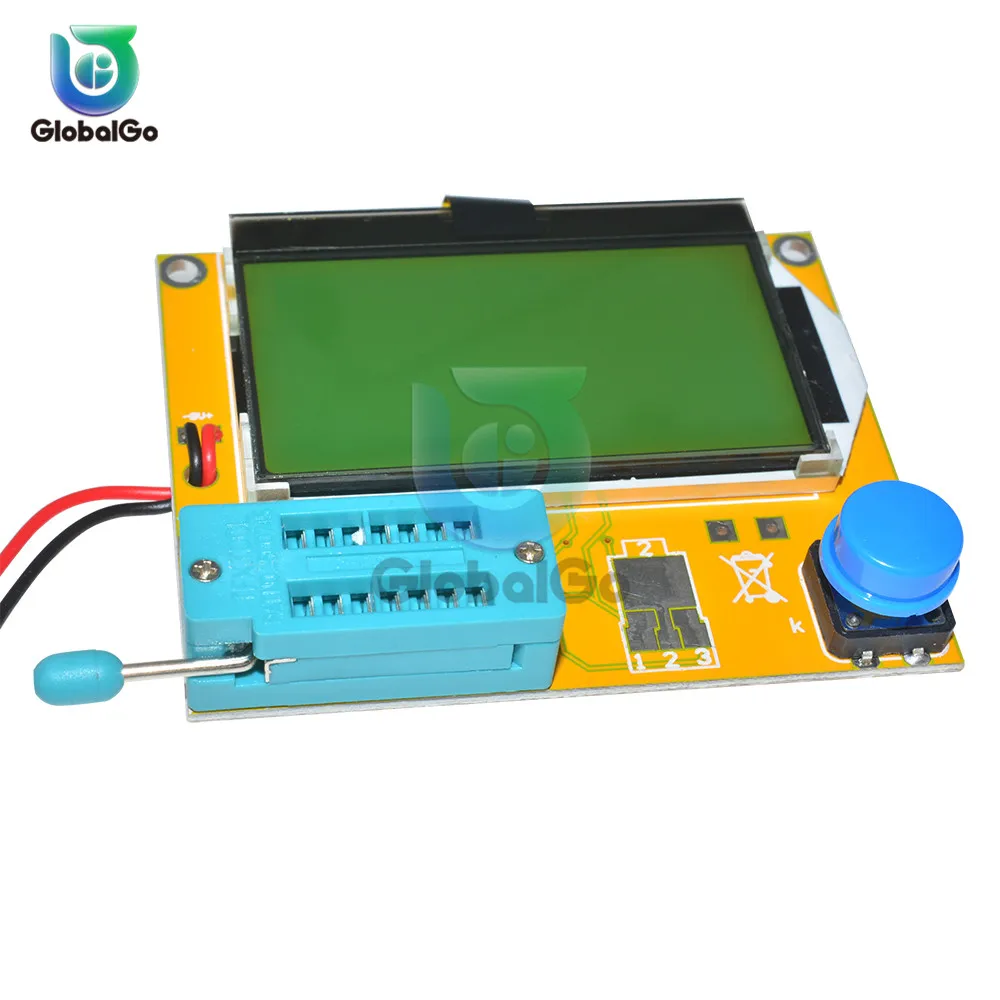 ESR Transistor Tester Diode Triode Capacitância ESR Medidor MOS PNP NPN Tester