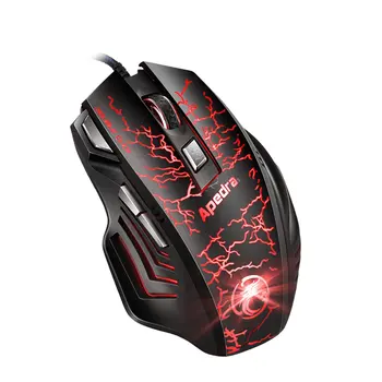 

A7 Game mouse Computer Mouse 3200CPI 7 Buttons mouse game Ergonomic USB optical wired gaming mouse