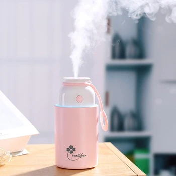 

USB lucky grass humidifier aroma diffuser 7 color LED lights office home ultrasonic air humidifier