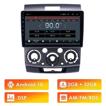 

2 din Android 10 RDS DSP Car Radio Multimedia Video Player For Ford Everest Ranger for mazda bt-50 20072008 2009 2010 2011