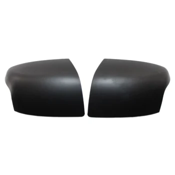 

Left Right Side Matte Black Rearview Wing Mirror Cover Cap Shell For Ford Focus MK2 05-08 06 07 310-0098