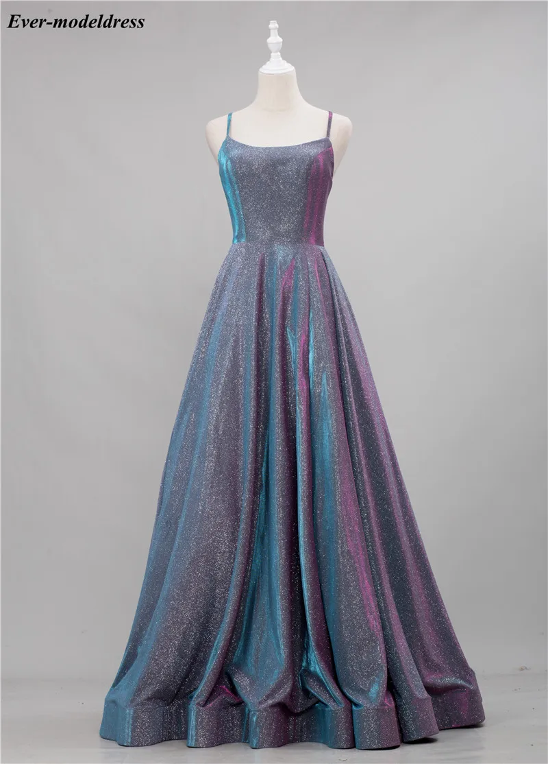 

Modest Evening Dresses 2020 Halter Corset Back A-Line Formal Prom Party Gowns Sweep Train Customized Robe De Soriee