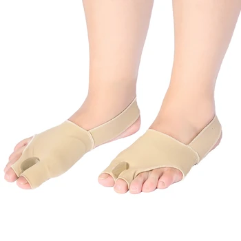 

1 Pair Toe Corrector Relief Stretchy Pads Cushioned Splint Orthopedic Hallux Valgus Guard Hammer Correction Relieve Toe Pain