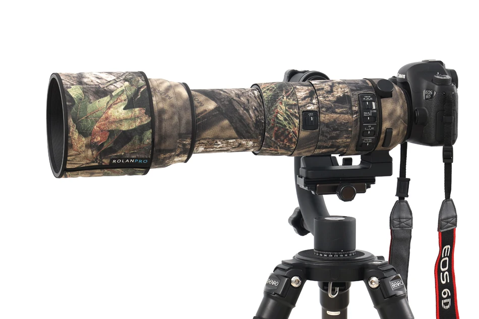 ROLANPRO wasserdichte Objektiv-Schutzhülle in Camo-Optik für Sigma 150–600 mm F5–6,3 DG OS HSM Sports für Canon- oder Nikon-Mount-Schutzhülle – Detail 19