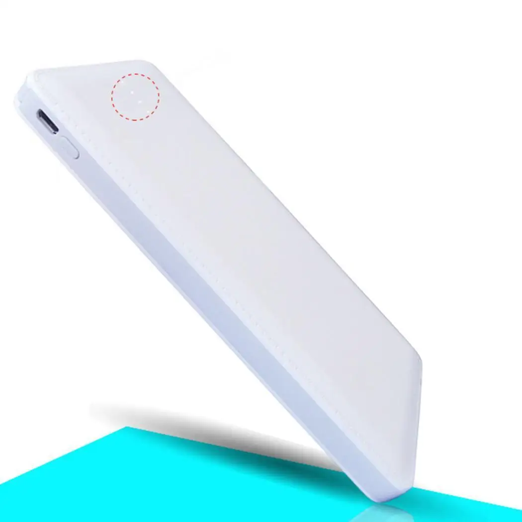 Портативное зарядное устройство 20000 мАч для iPhone samsung Xiaomi Mi зарядка с usb кабелем