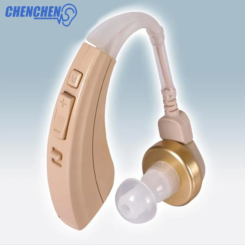 

Behind The Ear Hearing Aid For The Elderly Hearing Loss BTE Sound Amplifier Ear Care Tools Adjustable Hearing Aid