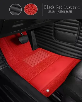 

Car floor mats with Logo/Brand Logo for Toyota Camry Prado RAV4 Mark X Corolla Highlander Land Cruiser 200 5D car-styling liners