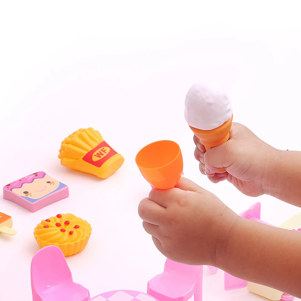 Ролевые игры Детская кухня игрушка Моделирование конфеты десерт дом Моделирование мороженое эскимо подарок на день рождения
