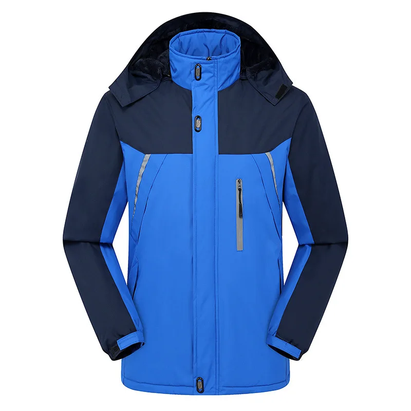 3 Winter Men's Outdoor Warm Jackets Fishing Clothes Thick Waterproof Riding Military Jacket High Quality Cotton Coat Windbreaker - Цвет: 3