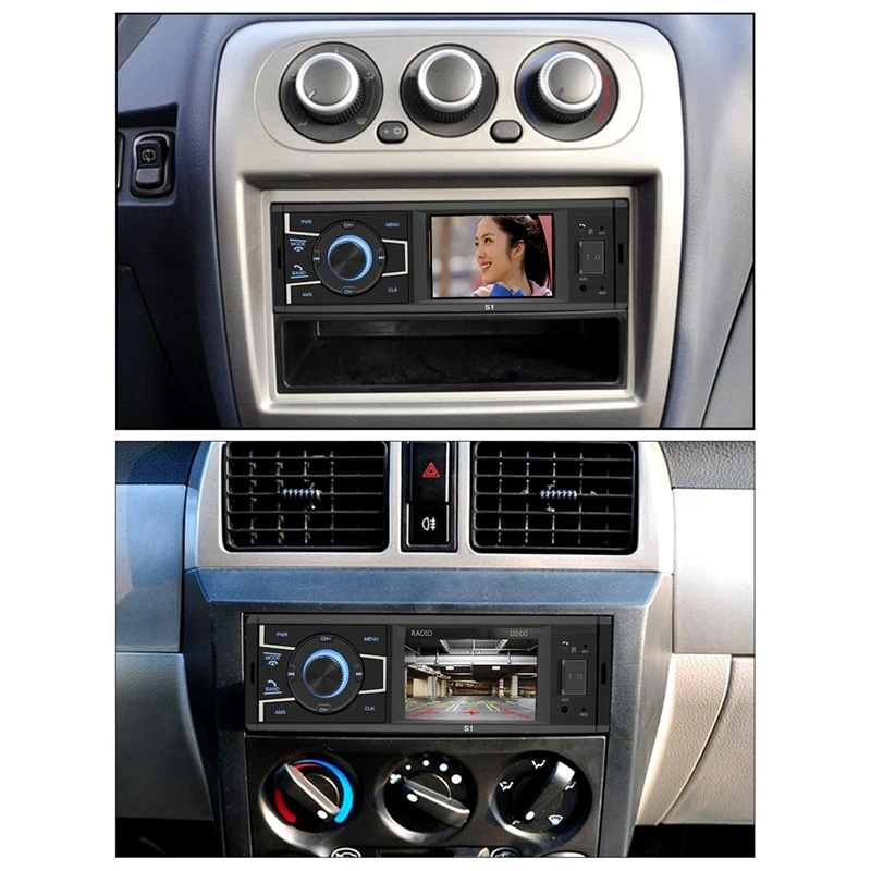 S1 3,2 дюймов Автомобильный Bluetooth Mp5 плеер карта U диск Fm Радио Mp3 плеер Управление преобразования