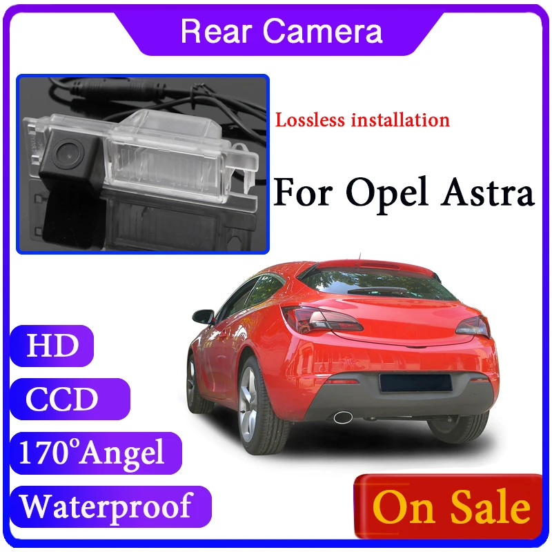 Car Rear View Back Up Camera For Opel Astra J P10 2009~2015 HD Reversing  FH