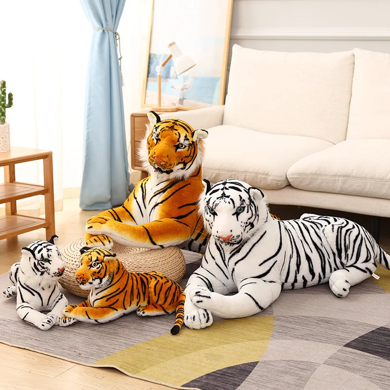 Brinquedo Tigre Gigante para Crianças, Animais Realistas,