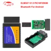 ELM 327 V1.5 Scanner de voiture, outil de Diagnostic automobile, lecteur de Code, Bluetooth, pour Android, prise OBD2 ► Photo 2/6