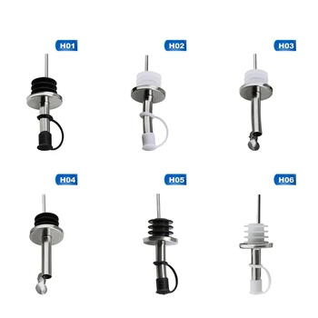 

Hot Sale Household Practical Stainless Steel Wine Olive Oil Pourer Dispenser Spout Glass Bottle Pourer Kitchen Accessories