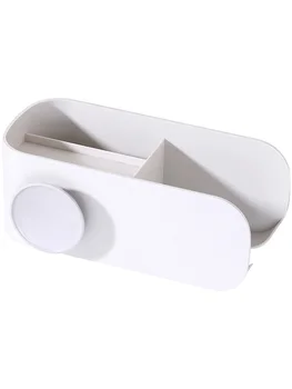 

Perforated Wall-mounted Hair Dryer Rack Non-perforated Bathroom Toilet Storage Rack Wall-mounted Comb Rack Storage Rack