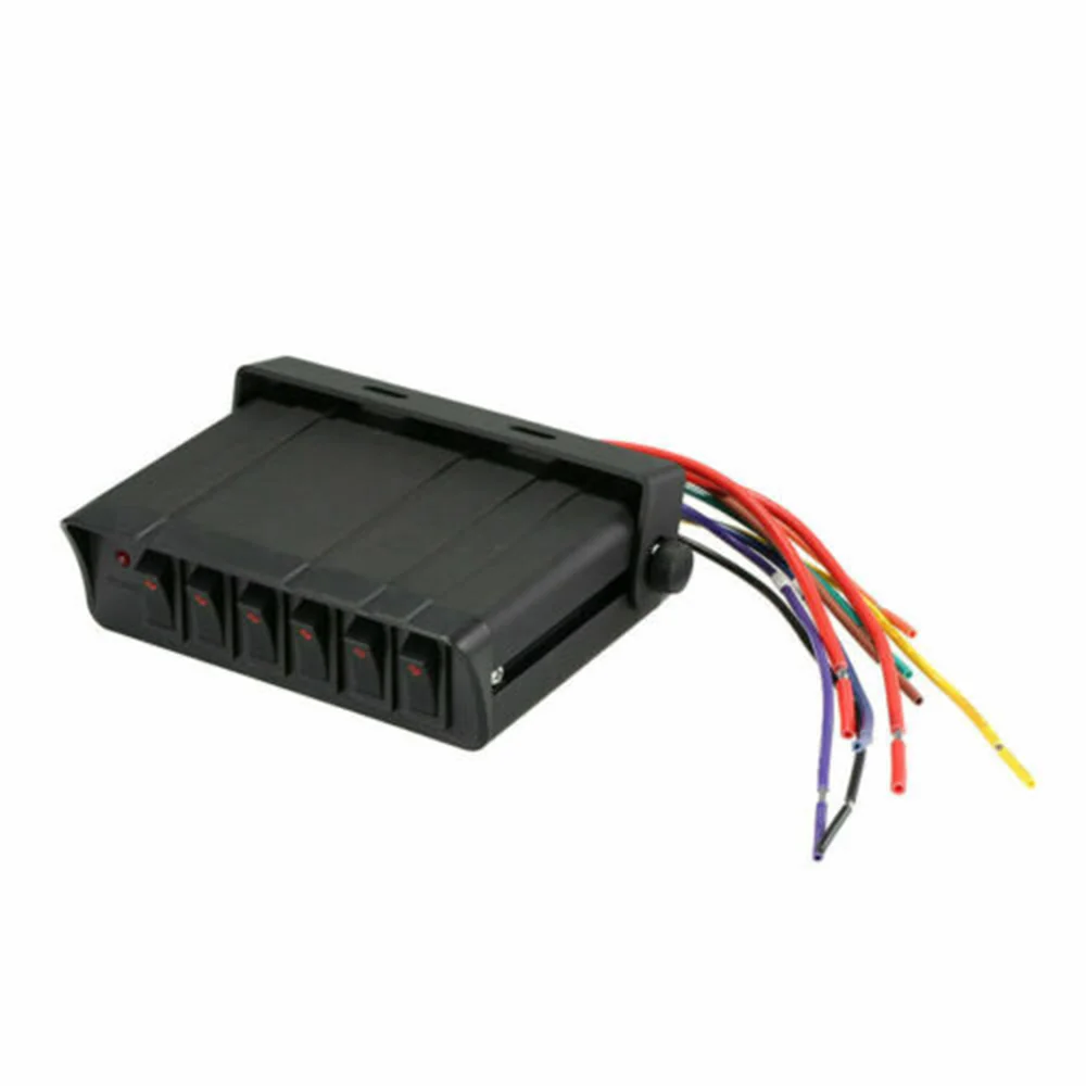 80A кулисный переключатель коробка аварийной ситуации Strobe светильник 12V 6-ая контроллер Панель Новинка и высокое качество