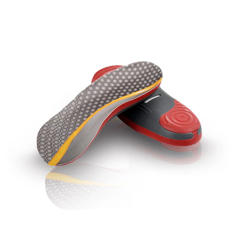 Arch Support Orthopedic Insoles For Men Plantar Fasciitis Massage Soles Unisex Cloth Foot Care Inserts Sport Leisure Half Pads