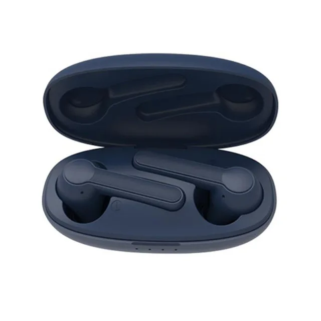 Blue RIGLANMA X7 TWS Bluetooth наушники 3D стерео беспроводные наушники сенсорное управление 5,0 в уши авто-пара беспроводные гарнитуры - Цвет: Blue