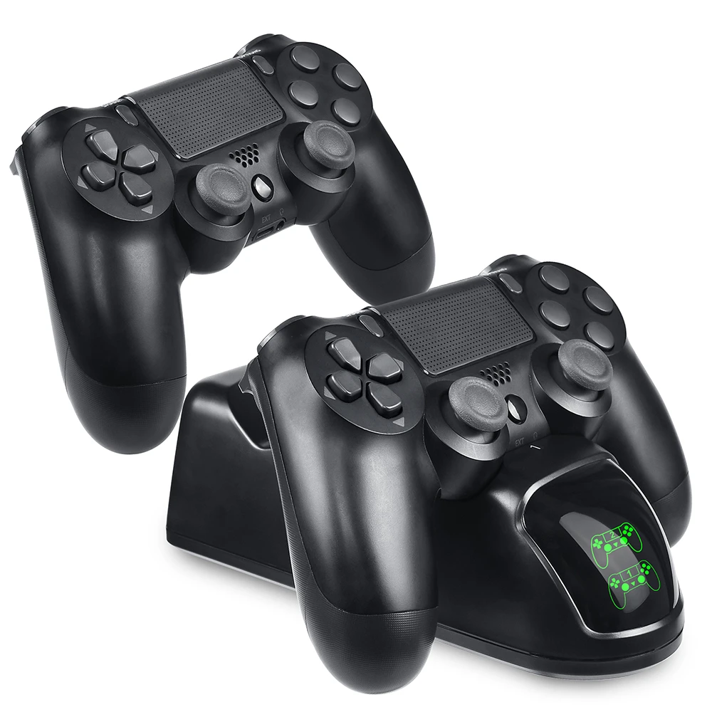 USB Port Dual Charging For PS4 Controller Dock Station Stand Holder For