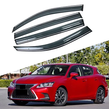 

For LEXUS CT200H 2010-2019 Car Window Sun Rain Shade Visors Shield Shelter Protector Cover Frame Sticker Exterior Accessories