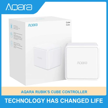 

Aqara Magic Cube Zigbee Connection 6 Customizable Gestures to Control Your Smart Home Devices Work With Mijia Home App