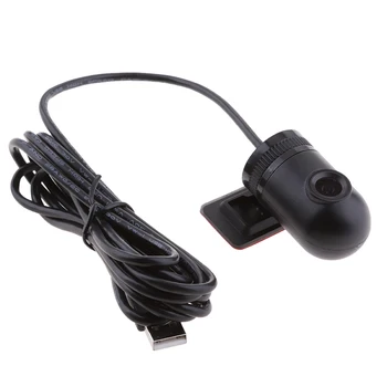 

Universal Car Night Vision Rear View Reverse Camera With USB 2.5 Meter Cable