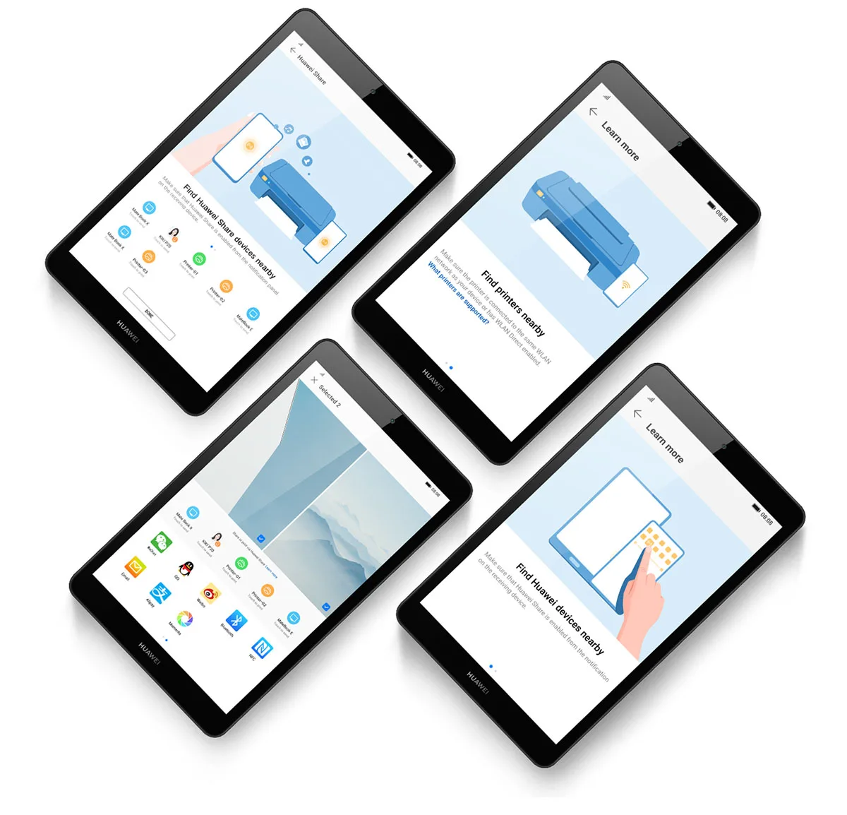 HUAWEI MediaPad M5 lite 8 дюймов Google Play Kirin 710 cpu Turbo 2,0 GPU Android 9,0 ips экран мгновенная печать