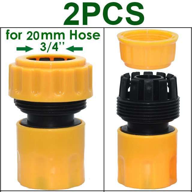Kesla Kerti Gyors Csatlakozó Tengelykapcsoló A Szelepkapcsoló Öntözés 16 Mm 20 -Es Tömlőcsövek Adapter Szerelvények Javítása - Image 6