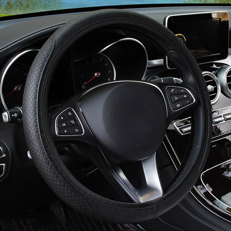 Auto Lenkrad Abdeckung Skidproof Auto Steering-Rad Abdeckung für Mercedes  Benz w220 w202 w210 w203 w204 w163 w639 w638 w168 c18