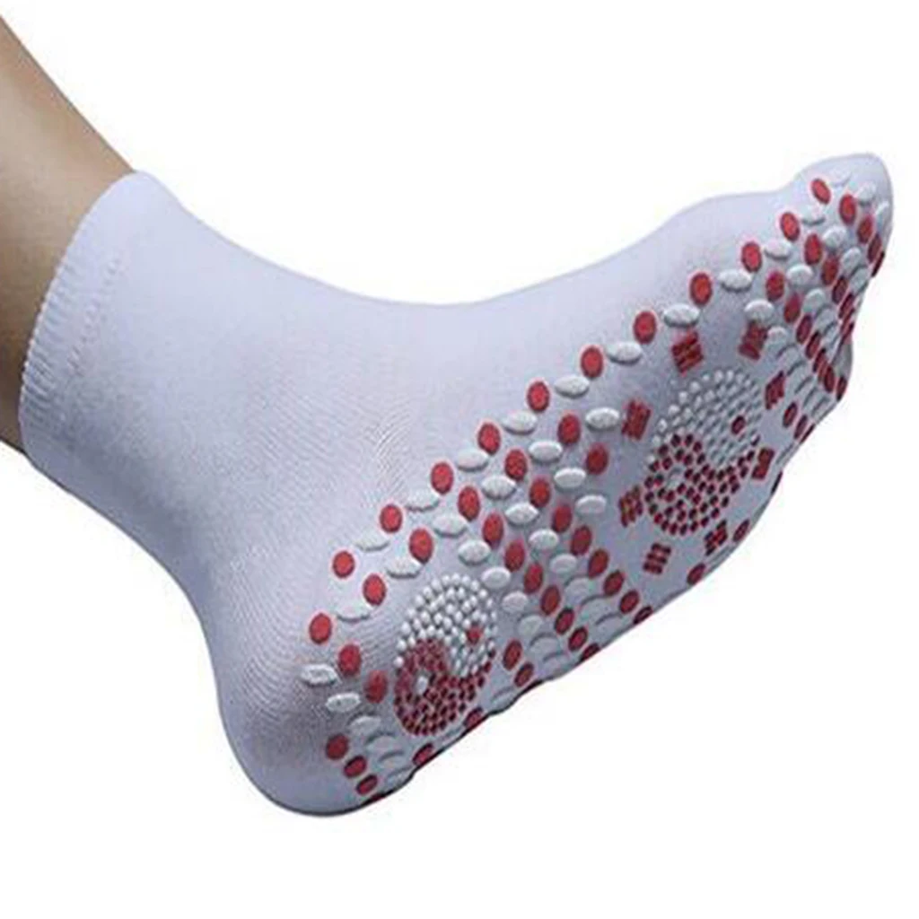 Self Heating Heated Socks For Women Men Help Warm Cold Feet Comfort Health Care Washable Socks Magnetic Therapy Soft Sports