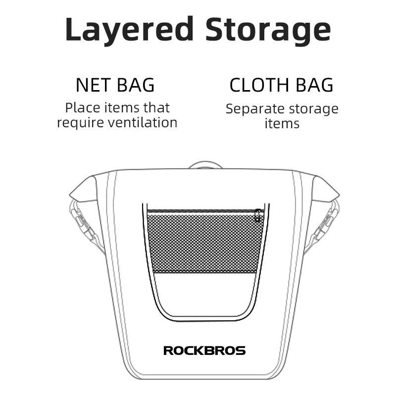 Сумка велосипедная Водонепроницаемая на багажник 10 18 л|Сумки и корзины для