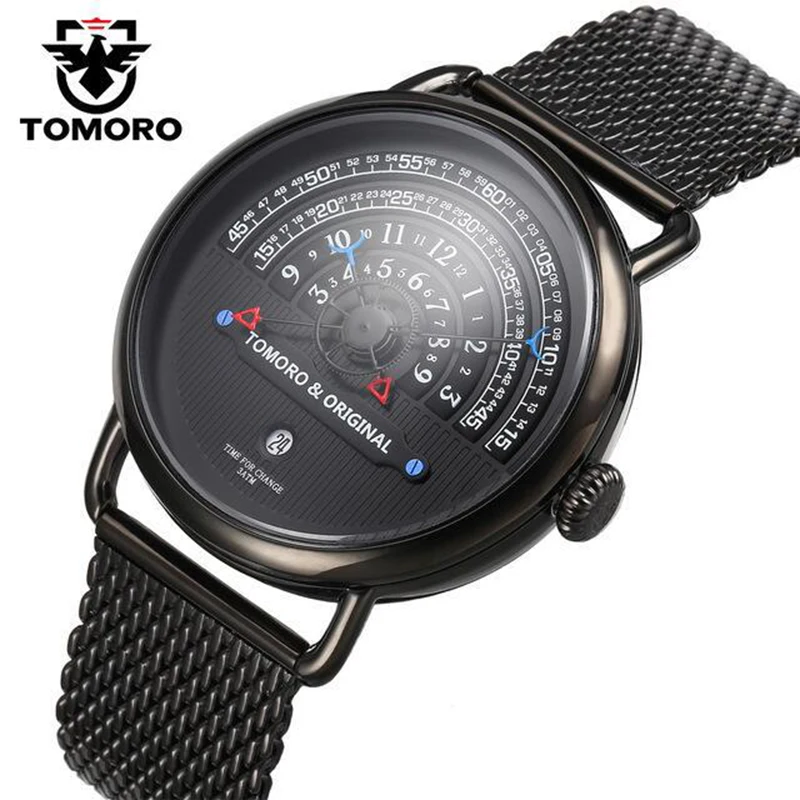 

Sport Watch Most Creative Tactical Unique Hour Reading Designer Reloj Hombre Men Watches Casual Male Quartz Clock Watch TOMORO