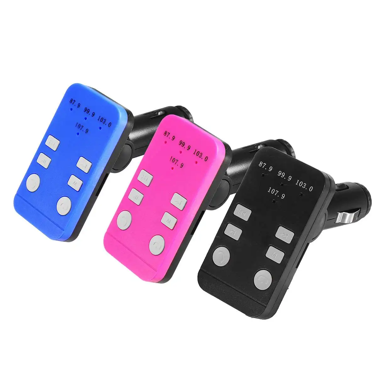 Автомобильный fm-передатчик bluetooth свет FM модулятор Hands-free автомобильный комплект mp3-плеер Поддержка TF карта с USB Автомобильное зарядное устройство
