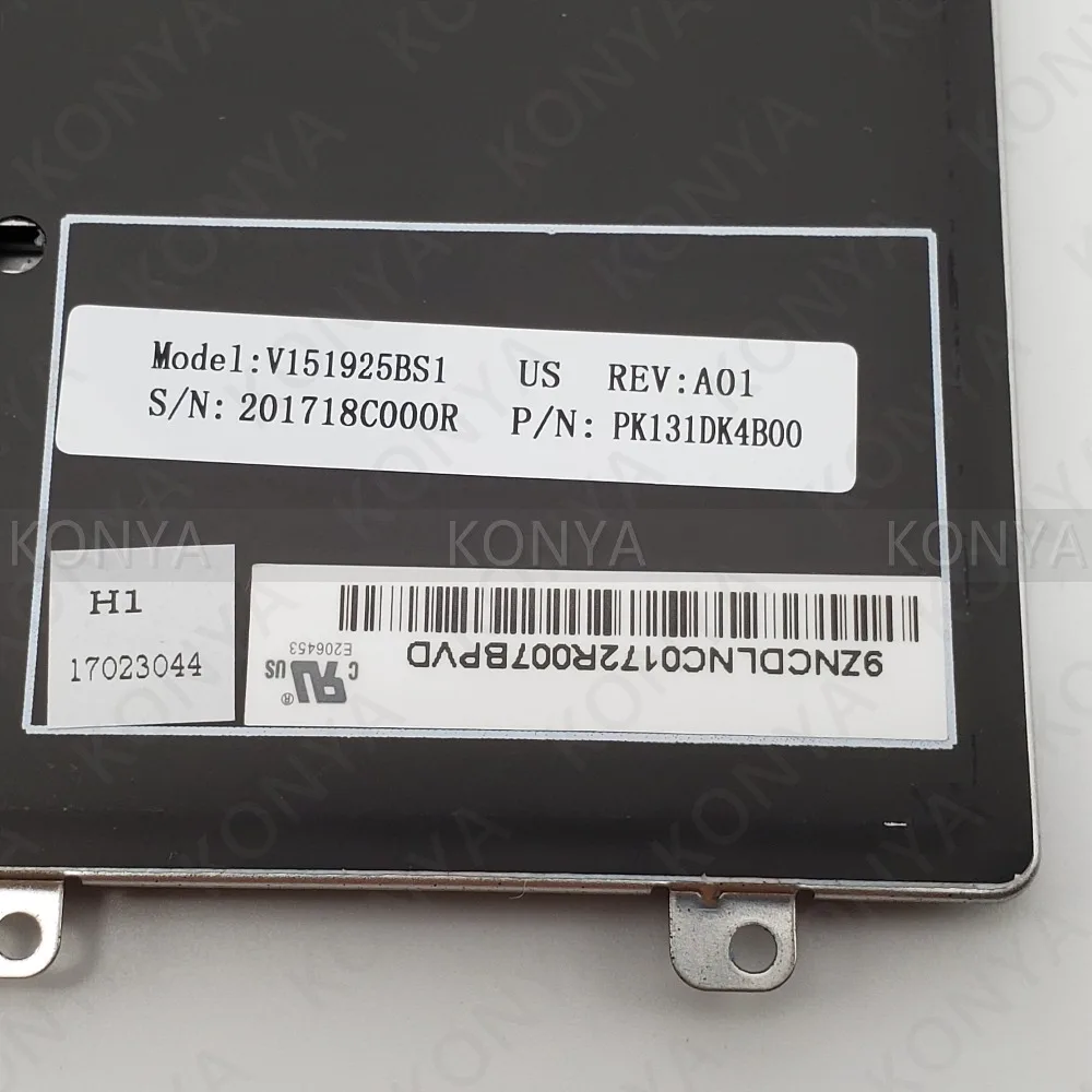 US клавиатура с подсветкой для Dell Latitude E5270 E7270 7275 XPS 12 9250 MJ8HY 0MJ8HY XCD5M 0XCD5M