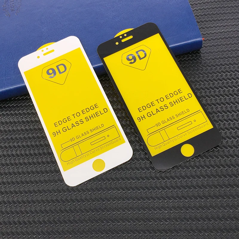 

For Iphone 8 Glass Screen Protector 9D For iPhone 6 6s 7 Tempered Glass Protector For Iphone 8 7 6 Protective Tempered Glass