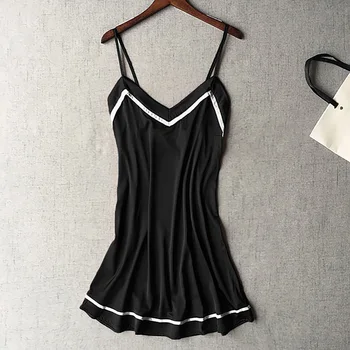 

Women Sexy Nightdress Evening Nightgown Nightie Sleepwear Solid Color Sexy Long Dressing Ladies Night Gown Ladies Vintage Dress