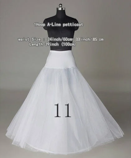 12 видов стилей свадебное платье трапециевидной формы со шлейфом короткая юбка кринолин - Цвет: 11