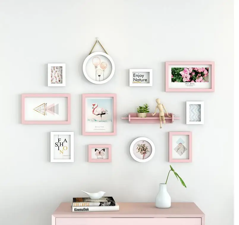 Набор декоративных деревянных настенных рам настенные вешалки рамки для картин