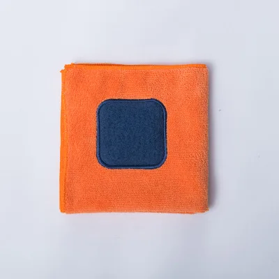 2pcs High quality Kitchen towels Microfiber rag magic Cleaning Cloth Super absorbent Dishcloth for Home cooking cleaning cloth - Цвет: orange