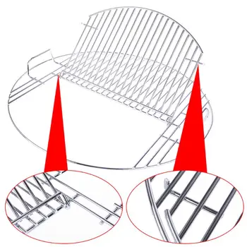 

Round Nonstick Heat Resistance Stainless Steel Barbecue Mesh Grill Grid Net Kitchen Cooking Outdoor Camping Tool GXMA