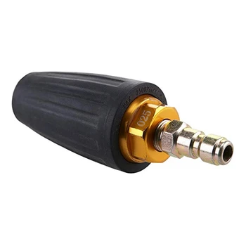 

Nozzle Rotary 360 Degrees Turbine Nozzle 1 /4 Quick Connect Plug 3 000 Psi