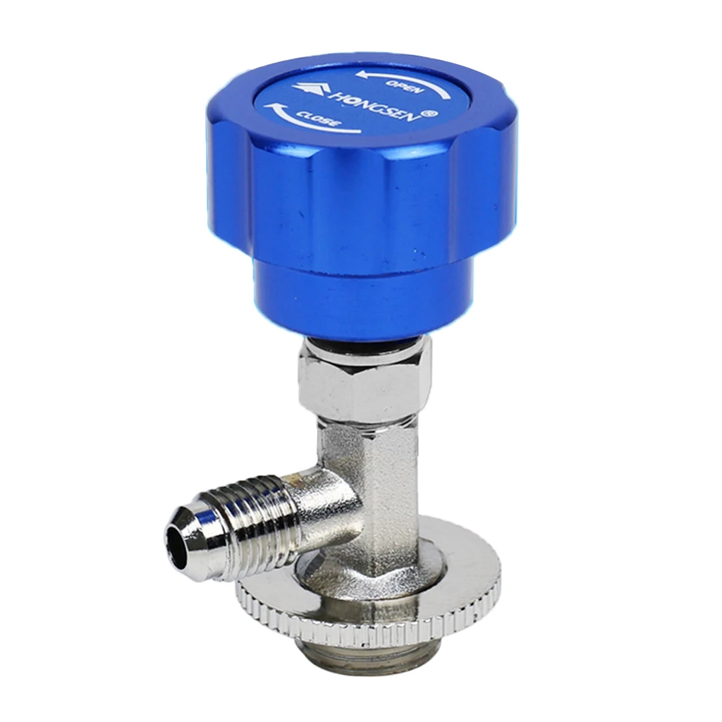 Refrigerant Bottle Opener Refrigerant Can Tap Valve Fluorine for R22 R600 Can Tap Valve