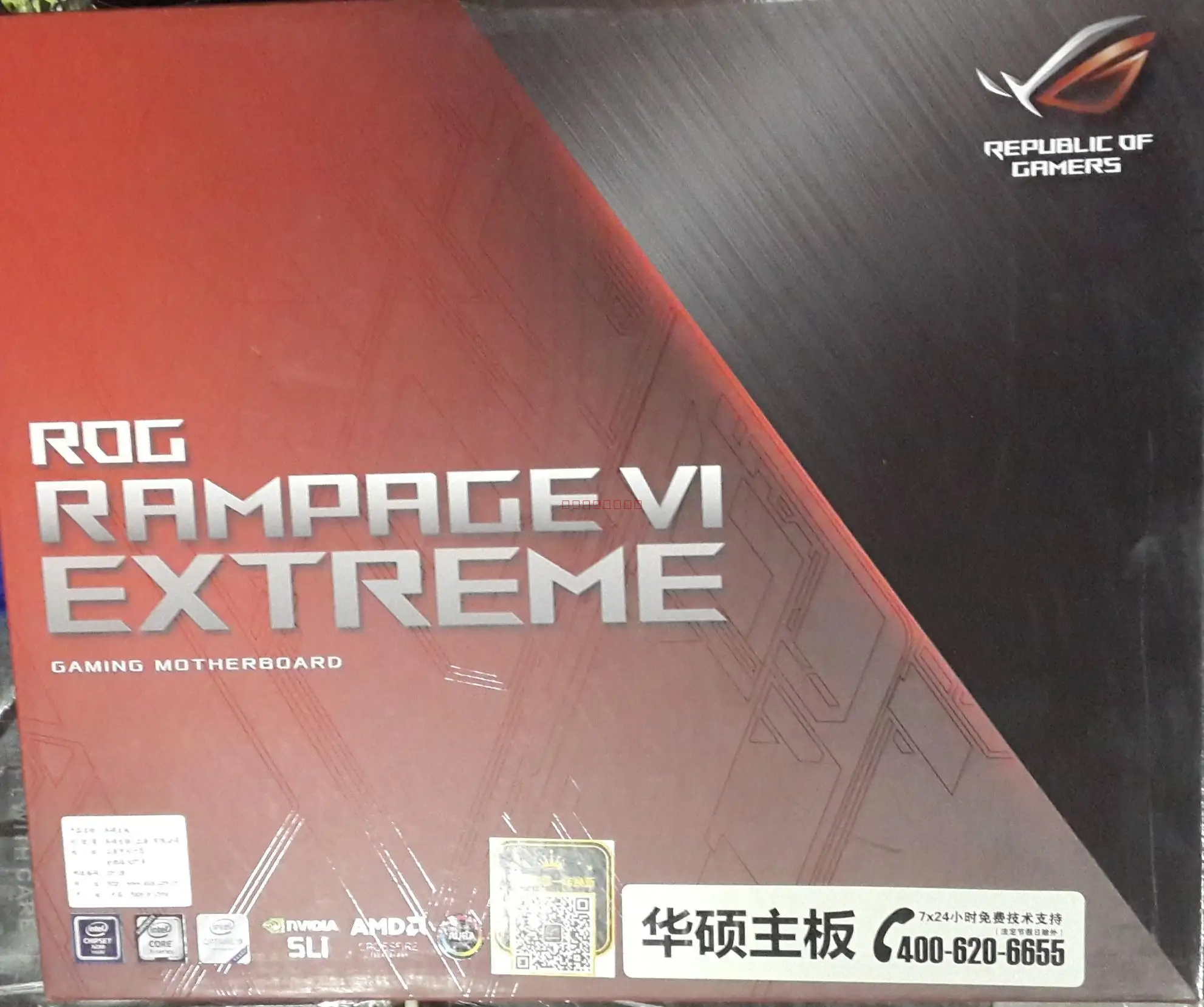 Материнская плата ASUS ROG RAMPAGE VI EXTREME R6E X299 поддержка LGA2066 DDR4 Dual M.2 материнская для