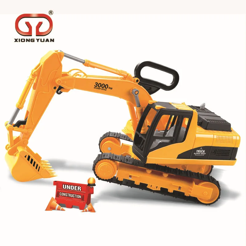 

Xiongyuan xiong yuan Large Size Excavator Track with Hook Excavator Baby Toy 8188-1
