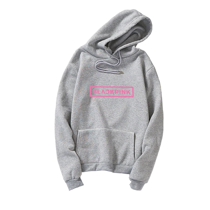 2019Frauen BLACKPINK Brief Drucken толстовка с капюшоном Dragon Ball Harajuku beilyaufige Lose юбергро пуловер уличная унисекс Koreanische