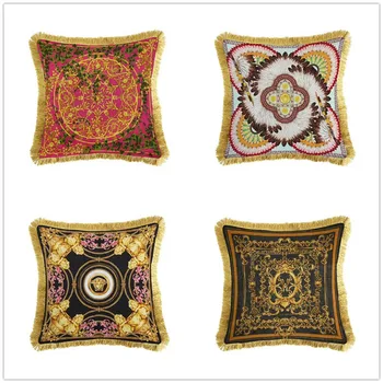 

45x45cm Leopard Sofa Pillowcase Pink Cushion Cover Throw Pillow Case Home Sofa Bed Chair Decoration 17.72x 17.72inch