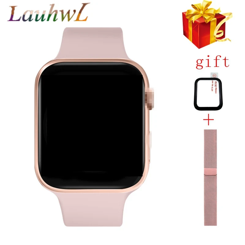 Мужские смарт-часы с Bluetooth IWO 12 1:1 Смарт-часы 44 мм/40 мм чехол для Apple iOS Android phone Watch ЭКГ-шагомер сердечного ритма