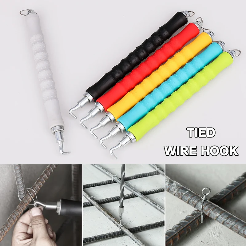 

1Pc Efficient Protable Semi-automatic Straight Pull Rebar Hook Manual Wire Bundling Tool Construction Site TY