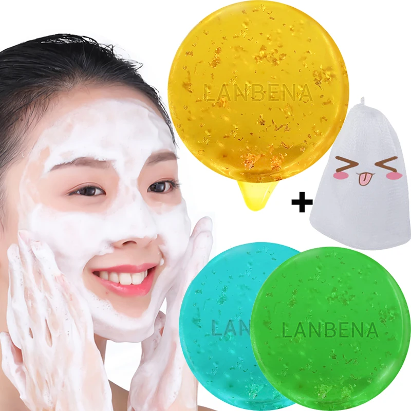 

Hyaluronic Face Cleanser Acid Handmade Soapskin Deep Cleaning Care Remove Acne Moisturizing Whitening Facial Cleansing Tools